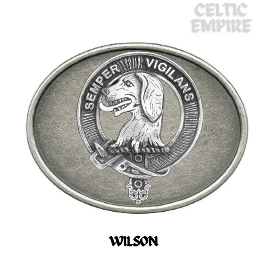 Wilson Family Clan Crest Regular Buckle